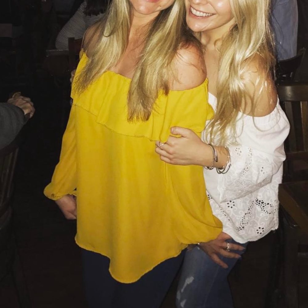 Mittoshop: Mustard Off the Shoulder Ruffle blouse - Picture 7 of 7